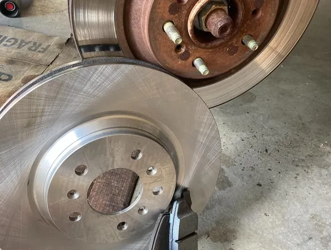 Brake rotor replacement