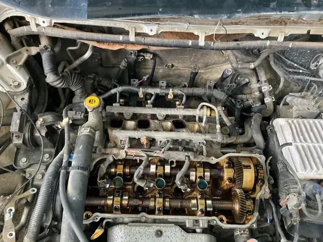 Engine bay tune-up and spark plug service